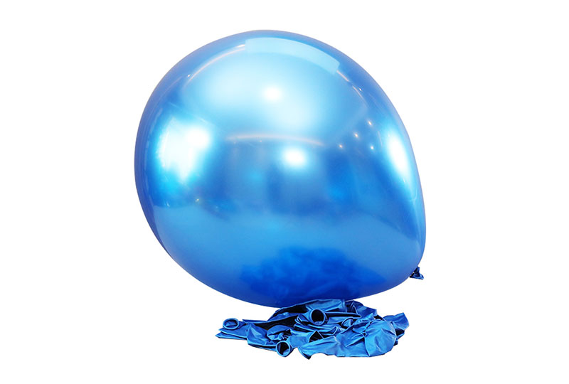 18-Zoll-Metallic-Chrom-Ballon