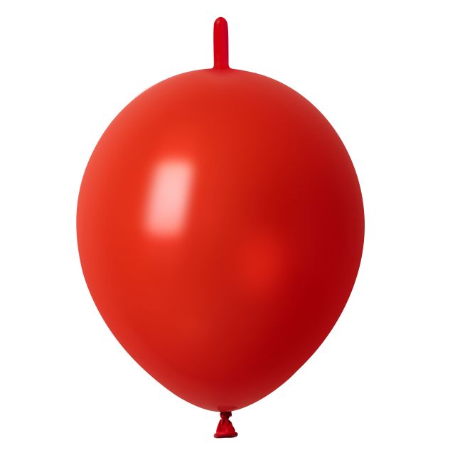 Heißer roter Verbindungsballon
